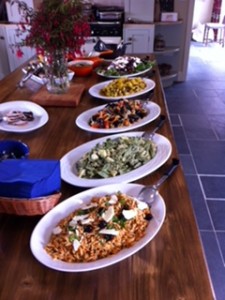 A selection of Salads